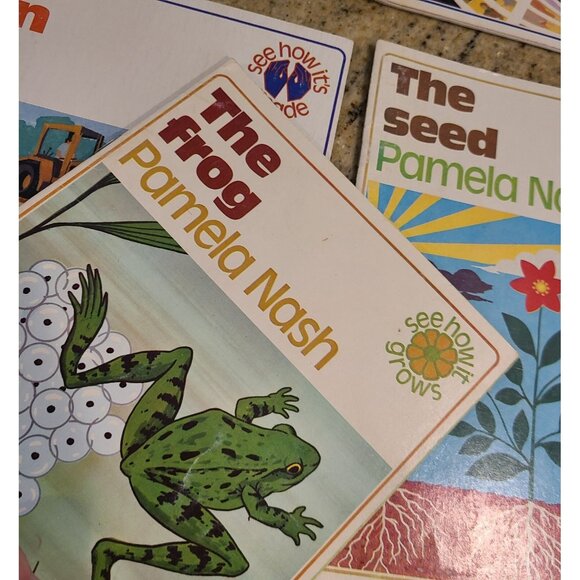 Lot of 23 Modern Curriculum Pamela Nash See How It Grows & See How It's Made - Picture 3 of 12